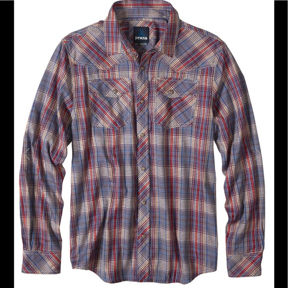 Prana Other - prAna Holstad Long Sleeve Shirt Size M